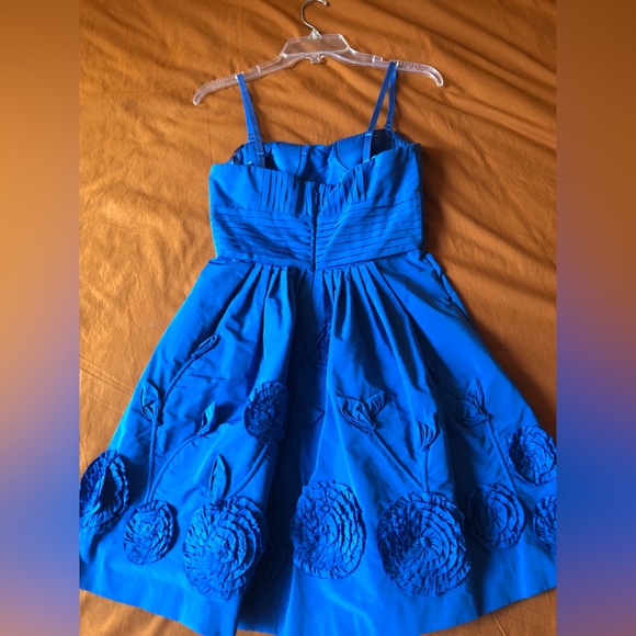 Blue BCBG MAXAZRIA Dress, Womens size 2, with Removable Straps - Picture 2 of 4